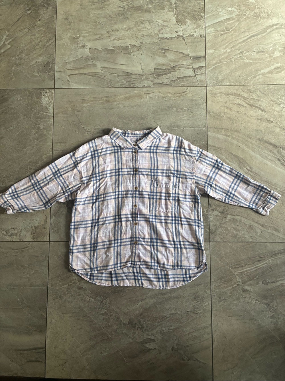 Casual Plaid Button-Down